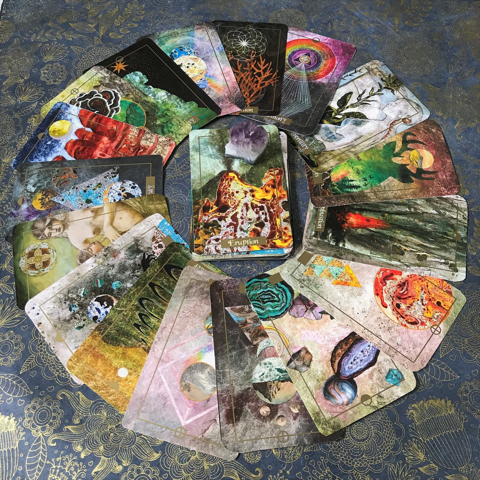 Creating the Illuminated Earth Oracle, by Claire Mack