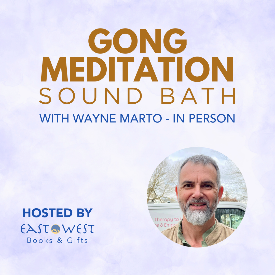 Gong Meditation - with Wayne Marto - January 23rd 2026 - Friday 7-8:30pm PT - In-Person In Bothell