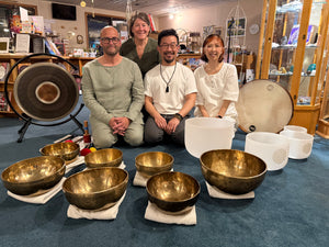 Tibetan Singing Bowl Sound Bath in Store - July 17, Friday 2026 7-8 pm